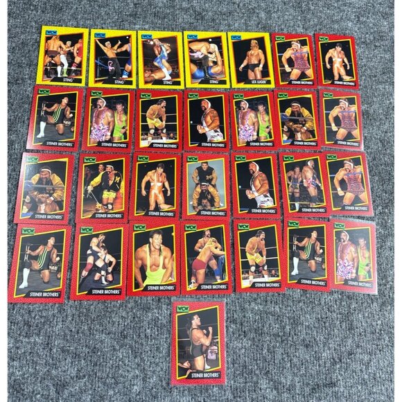 WCW 1991 Steiner Brothers Trading Card Set - Picture 1 of 5